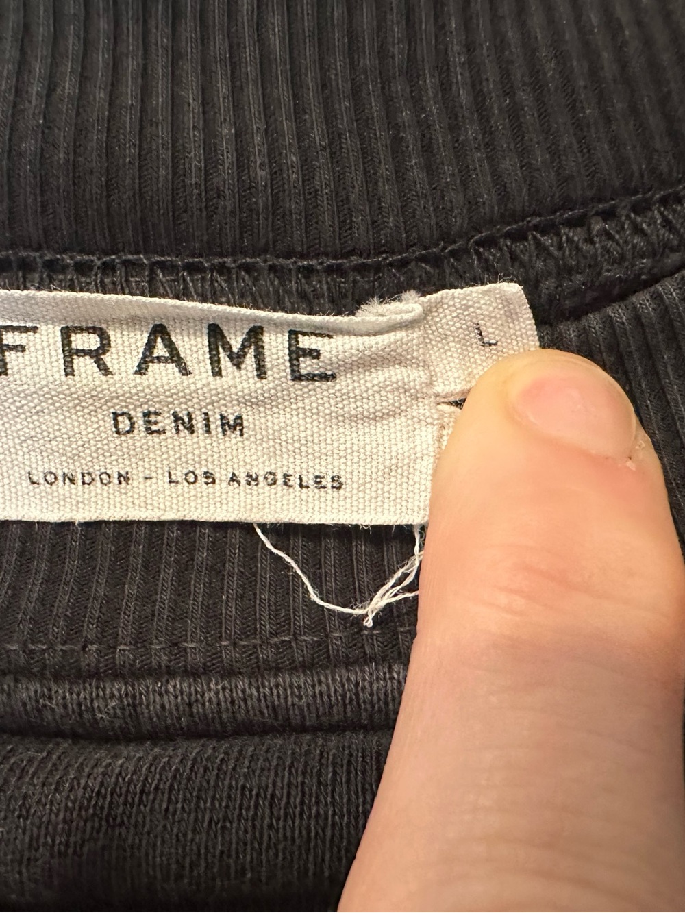FRAME Denim sweatshirt - Picture 3 of 6